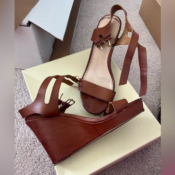 dark brown wedges - Picture 4 of 4